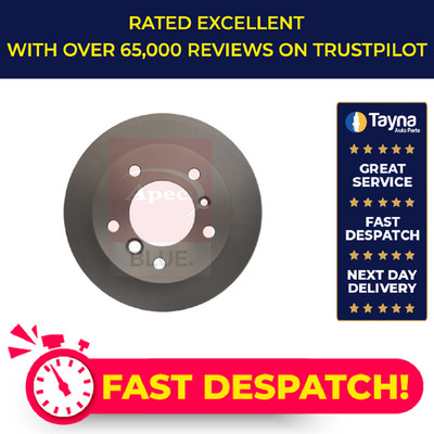 2x Brake Discs Pair Solid fits MERCEDES SPRINTER 214, 903 2.3 Rear 95 to 06 Set