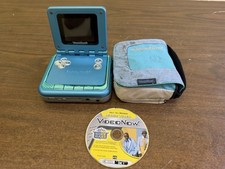 Video Now XP Interactive Video System PVD Gaming System Blue, Tested.