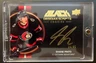 2021-22 SPx UD Black Obsidian Rookie Scripts Gold Shane Pinto Rookie Auto /65