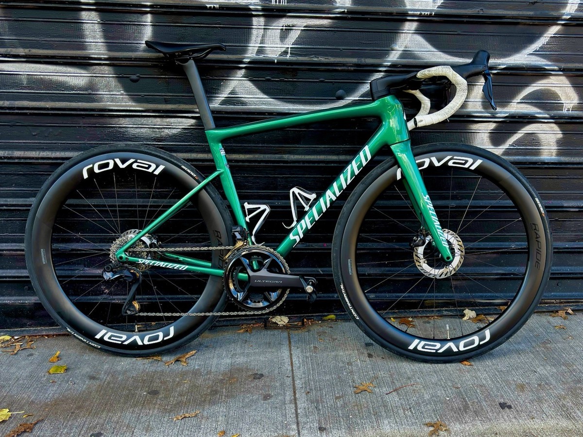 FRAMESET Specialized Tarmac SL8 54cm Pine Green -only 500 miles | eBay