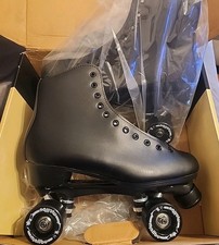 Sure Grip Malibu Skates Black Leather US Size Mens 11 California Skate Co New