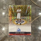 2025-26 Topps Chrome Derik Queen Gold Geometric Autograph Issue RC Auto /50