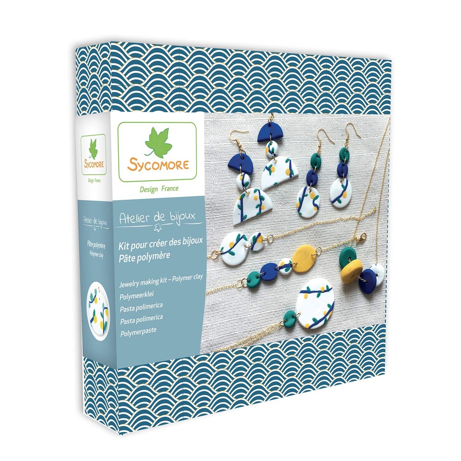 Мастерская Sycomore ADB001-Набор для изготовления ювелирных изделий-Полимерная паста