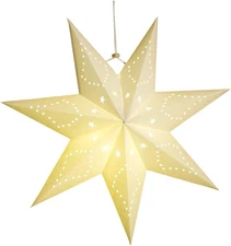 Paper Star Lantern Lamp Shade Hollow Out Hanging Lamp Shade Star Hanging Ornamen