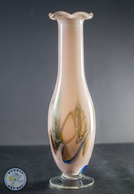 Dalian Glas Schneeflocke chinesische Mcm Kunstglas Vase mit Wirbeln