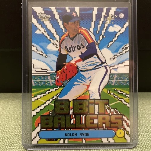 2026 Topps Celebrations Nolan Ryan 8 Bit Ballers # 8B-16. Astros