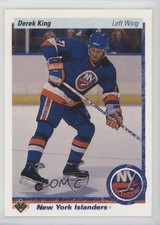1990-91 Upper Deck Derek King #407 t4m