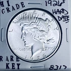 1926 S PEACE SILVER DOLLAR HI GRADE GENUINE U.S. MINT RARE KEY COIN 8317