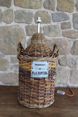 Tischlampe - W & A Gilby Gin Flask - Man Cave