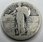 No Date Standing Liberty Quarter 90% Silver R26