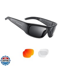 OhO Smart Glasses,Polarized Sunglasses with Bluetooth Speaker,Ath