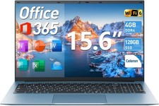 NEU SGIN 15,6" Full HD Laptop Intel N5095 4GB RAM 128GB SSD WiFi 6 Windows …