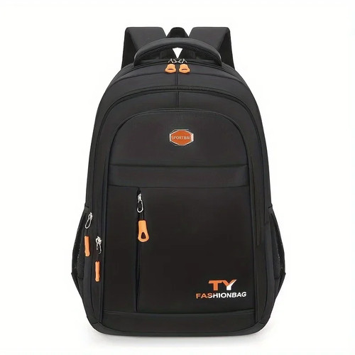 1 Pc Men'S Backpack, Large Capacity Waterproof Casual Backpack,Adjustable Comput