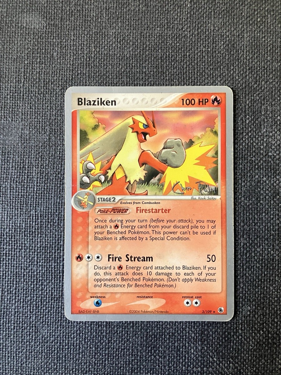 Blaziken - 2004 (Chris Fulop) 3/109 World Championship Decks