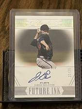 JARED SHUSTER 2023 PANINI FLAWLESS FUTURE INK ROOKIE BRAVES AAUTOGRAPH AUTO /25!