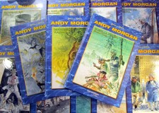 ANDY MORGAN COMIC ALBUM HC NUMMER 0, 1-18 ZUM...