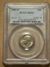 1987 ROOSEVELT DIME PCGS MS66