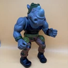 Vintage 1990 Playmates Giant Teenage Mutant Ninja Turtles Rocksteady 13” Figure