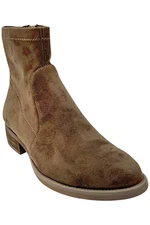 Vaneli Women's Henson Ankle Boot Taupe Punto Super Suede Stretch