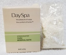 DaySpa Day Spa YUZU MINERAL BATH Stress Buster Sooths Skin Japanese 2 oz/56g New