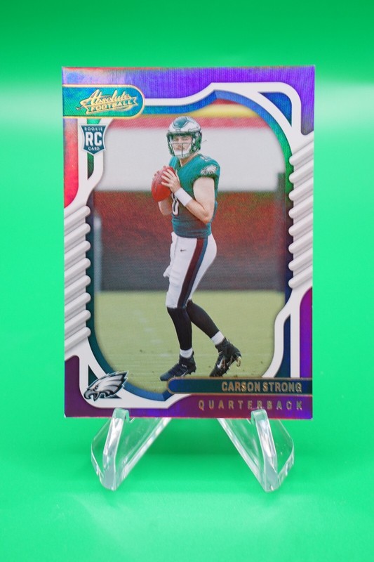 2022 Absolute Rookies Spectrum Purple SSP /5 #111 Carson Strong BG6