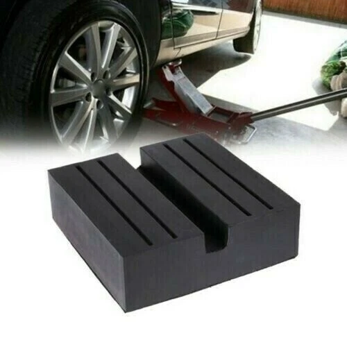 4x Gummiauflage Wagenheber Gummiklotz Gummiblock Gummiplatte Hebebühne Jack Pad - Bild 7 von 13