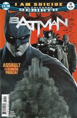 BATMAN #10 (2016) TOM KING / MIKEL JANIN ART & COVER ~ UNREAD NM