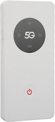 5G Router Supports 16 Devices, Pocket Mobile Hotspot Nano SIM Slot 2.77Gbps DL 1