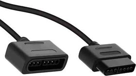 1X SNES CONTROLLER EXTENSION CABLE FOR SUPER NINTENDO FAMICOM CONSOLE 6 FT LONG