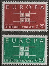 N° 1396/97**  PAIRE EUROPA 1963