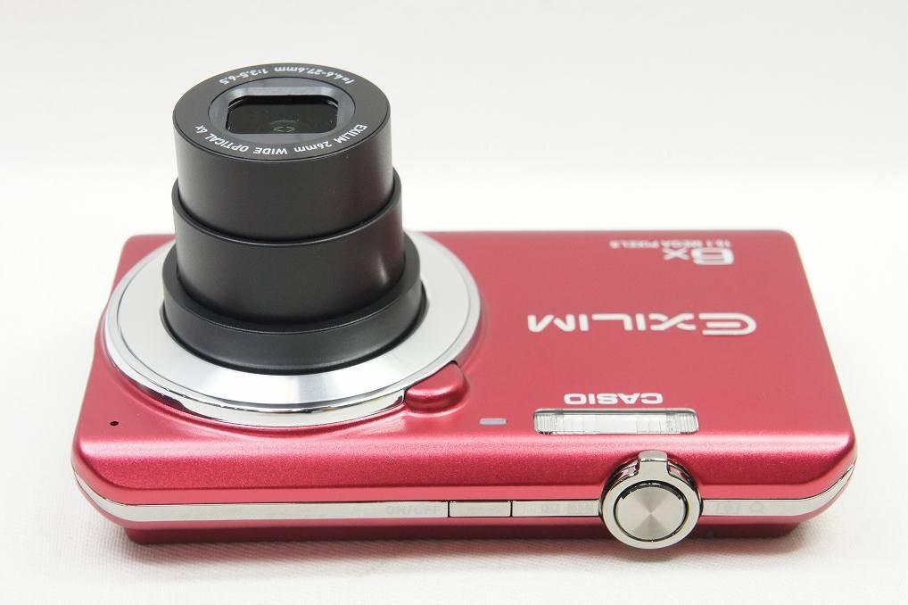 CASIO EXILIM （EX-Z880） CASIO EXILIM EX-Z880 16.1MP Compact Digital Camera Red w