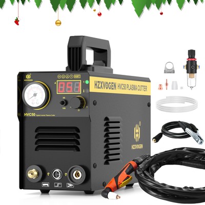 HZXVOGEN 50Amp Plasmaschneider Kontakt Touch Pilot Arc IGBT Clean Cut Maschine