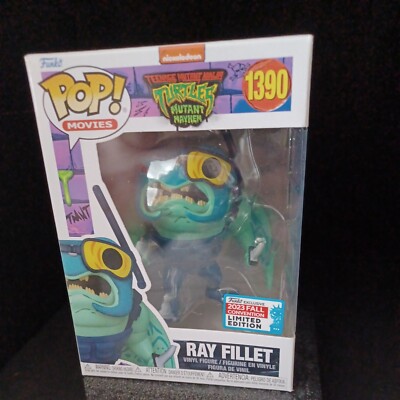 Funko Pop, TMNT Mutant Mayhem, Ray Fillet 2023 Fall Convention LE #1390