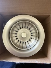 ETAL Sink Strainer Waste without Overflow Brushed Brass 90mm