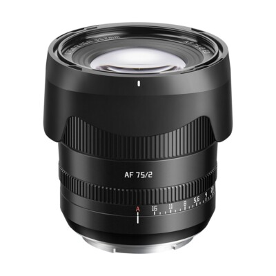 TTArtisan AF 75mm f/2 Prime Objektiv für Sony E Mount & FE - UK-Verkäufer - Neu!