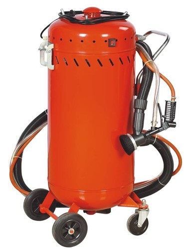Sableuse Aérogommeuse Mobile 106L Avec Aspirateur – 4 Buses 7mm + 25kg Abrasif Garnet 120A - 2