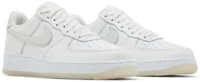 Mens Size US 9 Nike Air Force 1 07 LV8 Summit White Phantom Sneakers FN5832-100