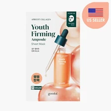 [GOODAL]Apricot Collagen Youth Firming Mask x10sheets, US Seller, FAST FREE SHIP