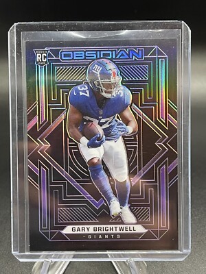 2021 Panini Obsidian - Rookies Gary Brightwell #145 Purple /100 (RC)