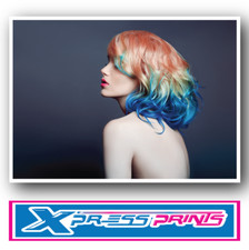 HAIR SALON WOMENS HAIRSTYLE MODELS HAIRDRESSER POSTER PRINT A3 A4 A5 SIZES #12