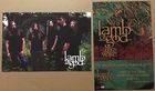 LAMB OF GOD Rare 2004 DOUBLE SIDED PROMO POSTER FLAT w/ DATE for Ashes CD 12x18
