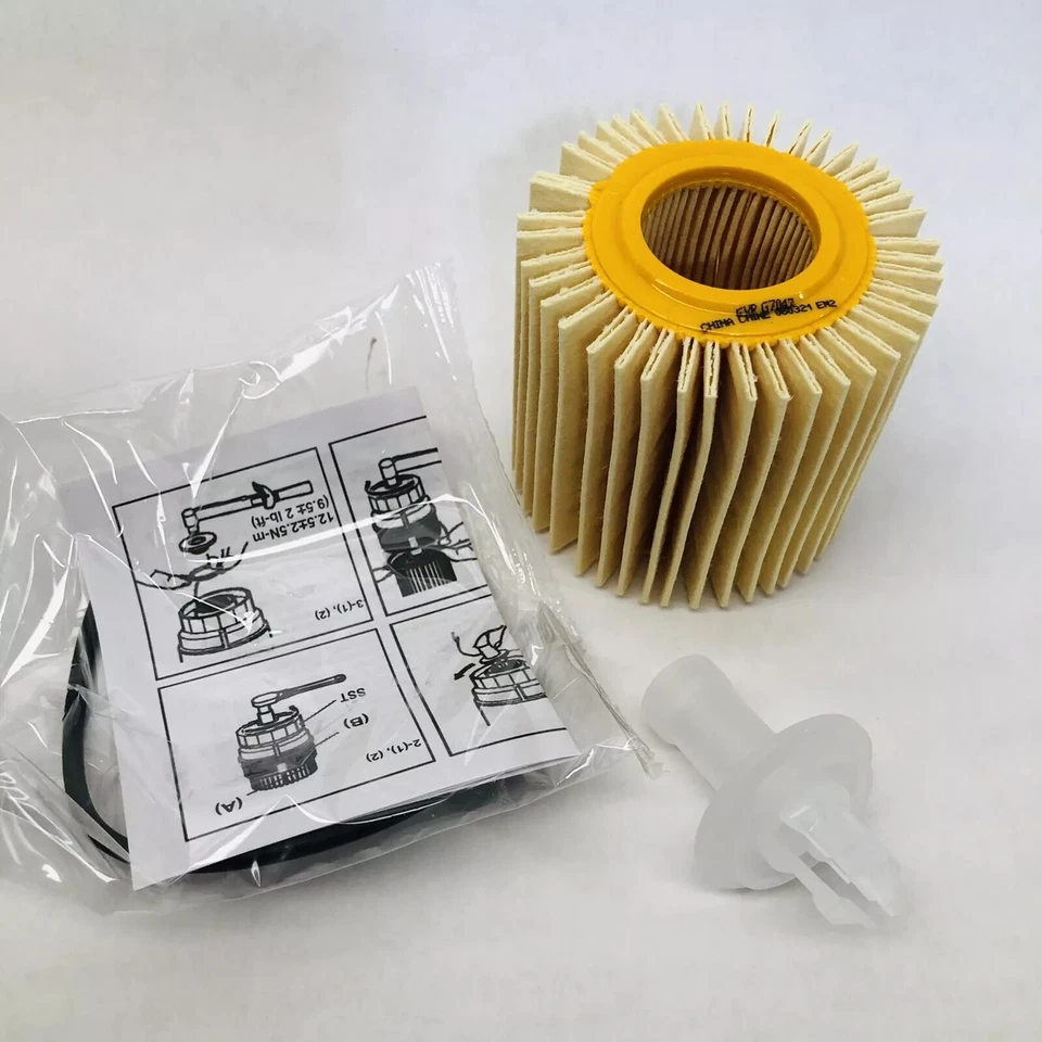 Lote de 5 filtros de aceite de motor premium FVP G7047 Foto 2 de 3