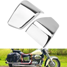 Chrome Fairing Battery Side Cover For Honda Shadow VT750 VT750CD Deluxe 97-03