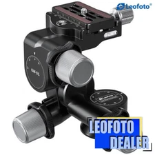 Leofoto GW-01 3-Way Tripod Head Ball Head with Plate /Arca Swiss s