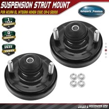 2x Lh And Rh Suspension Strut Mount For Acura El Integra Honda Civic Cr-v S2000