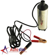New 12V DC Electric Submersible Transfer Pump Fuel Diesel Water Oil 30L/MIN