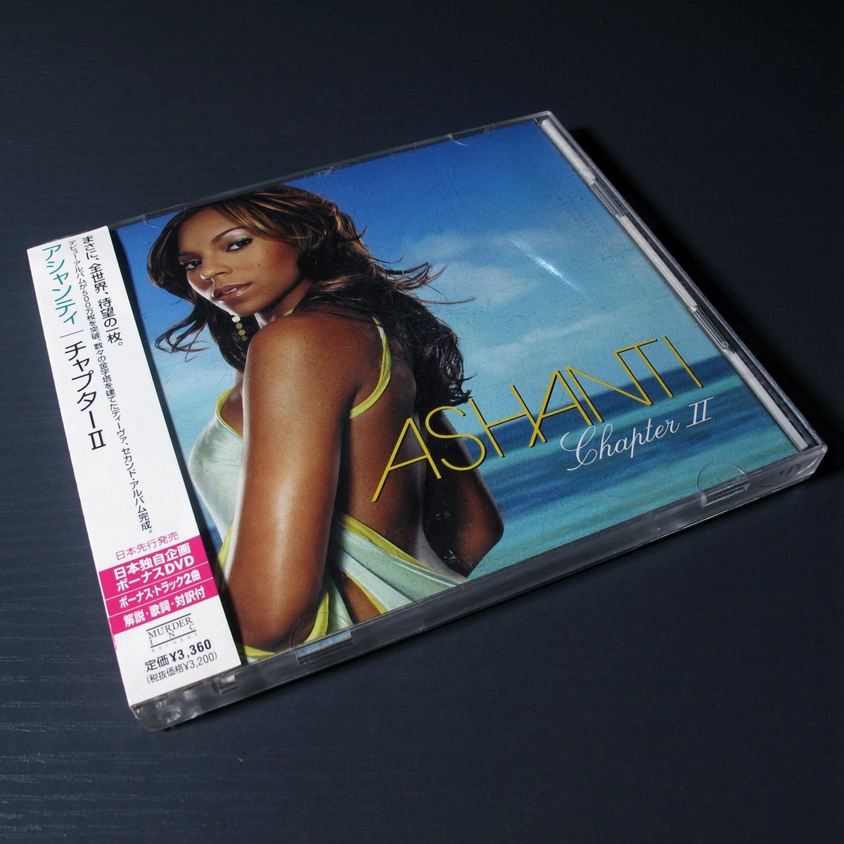 Ashanti Chapter II Limited Edition Bonus Japan CD DVD Uicd-9010