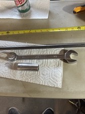 3 Misc Mac Tools-28 Wobble Ext Socket 58-1116 6 Point Deep Socket-78 Wrench
