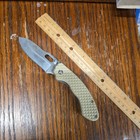 Ozark Trail Textured Handle Pocket Clip EDC Pocket Knife Tan Handle — photo 2
