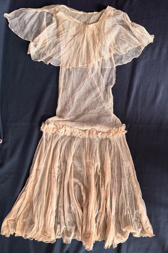 EDWARDIAN LACE TULLE GOWN/LINGERIE/TEA DRESS -1912